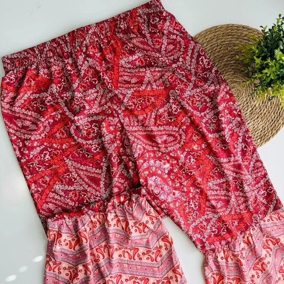 Shein Curvy Paisley Pants Size‎ 3XL - Picture 2 of 8